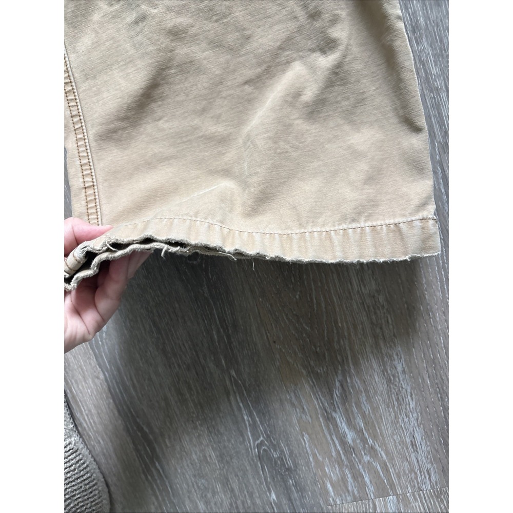 Polo Jeans Co. Ralph Lauren Vintage Tan Cargo Pants 90s Y2K 40X30 Freighter Pant - Picture 5 of 16